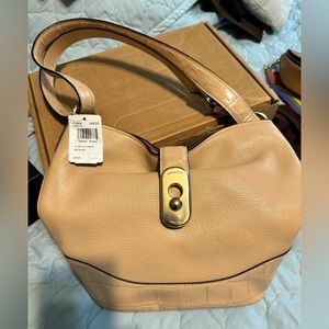 Coach bag cream